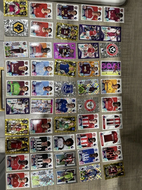Pl Sticker PANINI PREMIER LEAGUE 2024 Stickers X 50 No Swaps CHEAP!! £9.99 ...