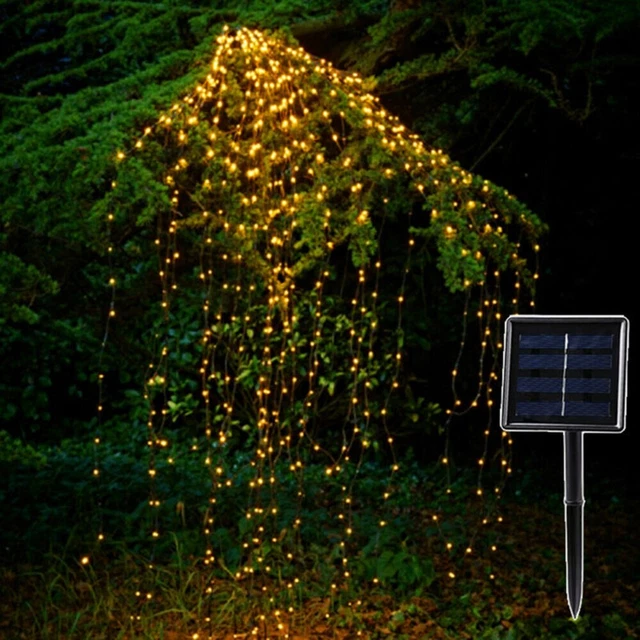 1pc Waterfall Vine String Lights 5 Strands 100-LEDs Hanging Twinkle Fairy Lamp