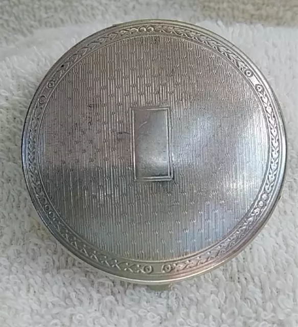 VINTAGE RICHARD HUDNUT Deauville 1925 Powder Rouge Compact 3-section RARE NY