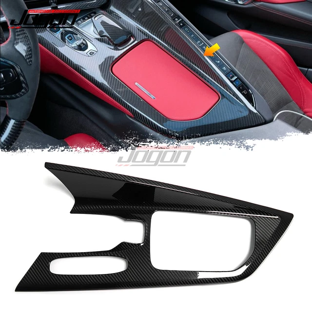 INTERIOR CARBON FIBER For CORVETTE C8 Z51 Center Console Gear Shift ...