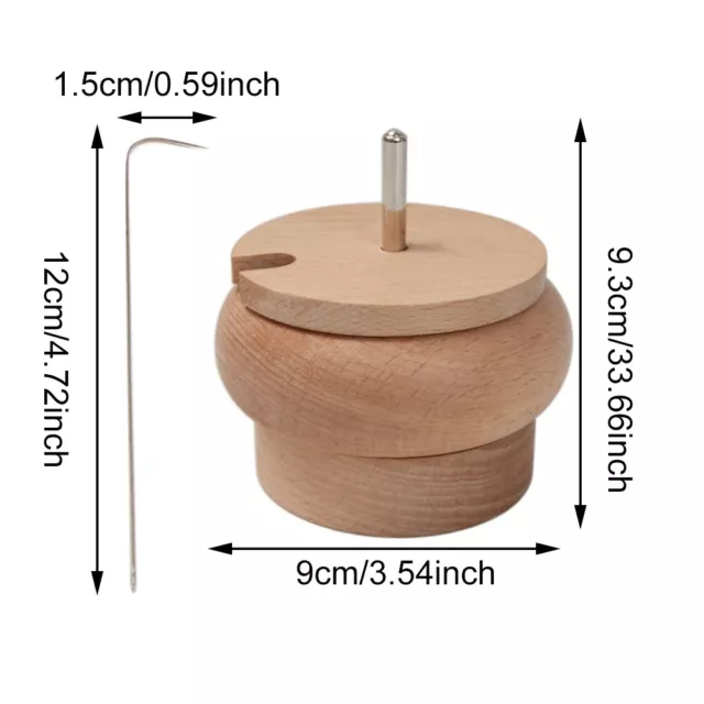 BEAD SPINNER JEWELRY Making With Needles Solid Wood Needle Threader Quickly  $32.90 - PicClick AU