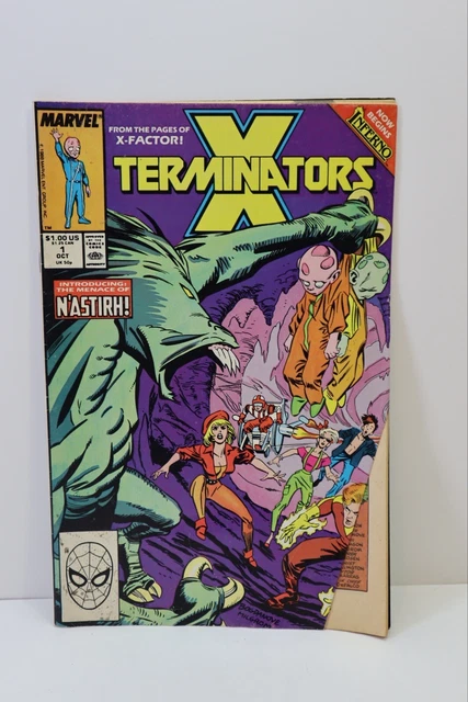 X-Terminators XTerminators #1 Marvel Comics October Oct 1988 (VF)