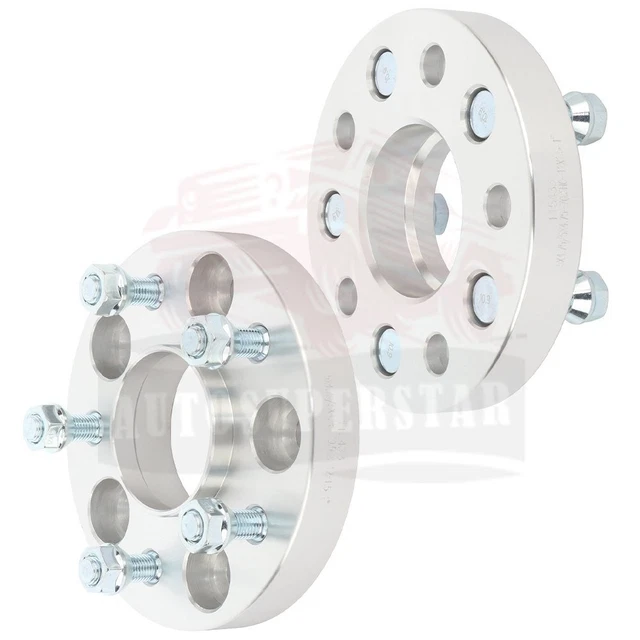 2 PCS 1" Hubcentric 5x4.75 Wheel Spacers 12x1.5 For Chevrolet Corvette Blazer