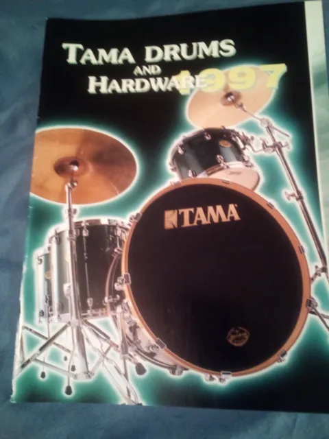 TAMA Drums & Hardware Catalog 1997; Excellent Condition
