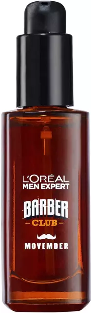 L'Oreal Paris Men Expert, Beard Oil, Barber Club Beard & Skin Oil, 30 ml