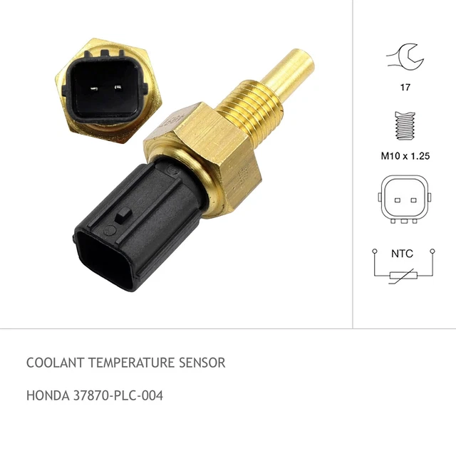COOLANT TEMPERATURE SENSOR Honda Accord Euro Cl 2.4L 0308 K24A3 37870