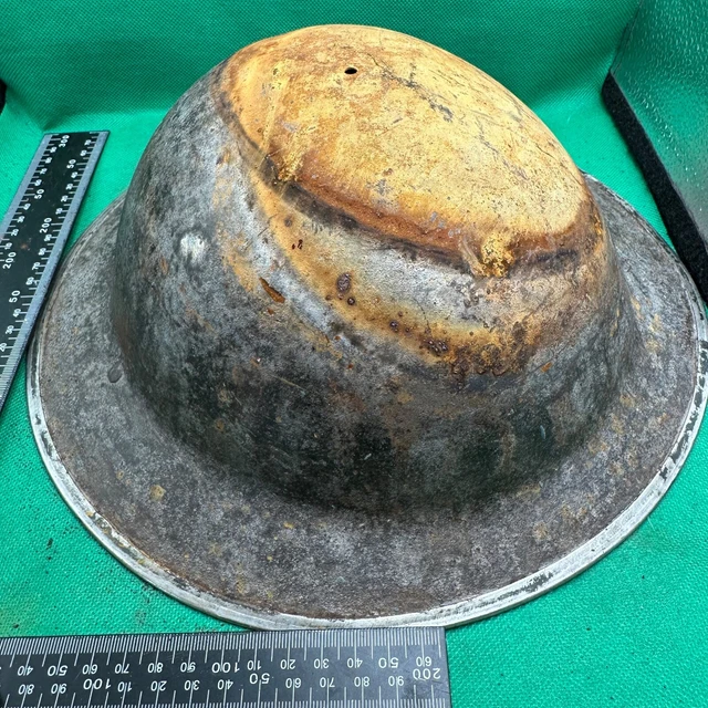 British Army Mk2 Brodie Helm - Original 2. Weltkrieg - Südafrika hergestellt