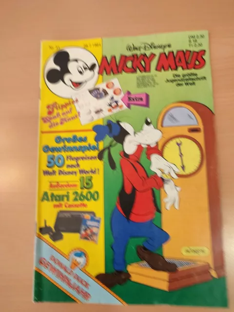 Walt Disneys Micky Maus Nr. 31 28.7.1984 (ehapa) Ohne Gimic TOP Zustand ❗