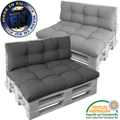 Lex Lex Coussins de Palette Euro Siège Palettenauflage Rembourrage pour Palettensofa 