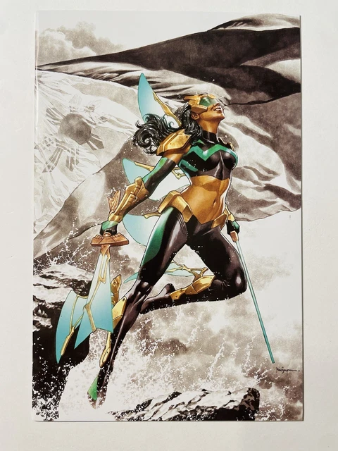 WAR OF THE REALMS:NEW AGENTS OF ATLAS #1 VIRGIN VARIANT  ✩ 1st App ✩ Mico Suayan