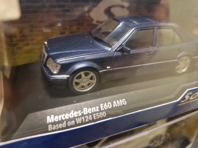 Mercedes Modellauto 1 18 Solido 1:43 Mercedes-Benz W124 E60 AMG Modellauto – Blau, 1994er Modell, Sammlerstück Sammlerauto Modell Mercedes Modellauto 1 18 Solido 1:43 Mercedes-Benz W124 E60 AMG Modellauto – Blau, 1994er Modell, Sammlerstück Sammlerauto Modell