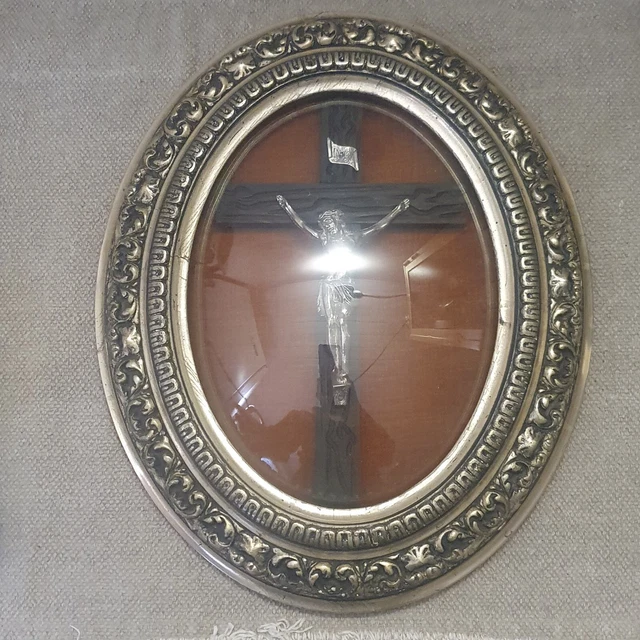Lot Reliquaire, Images Dévotions, Broderies Et Gravures Religieuses Anciennes - Laiton