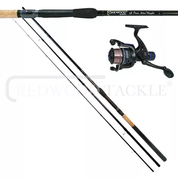 Oakwood 10Ft Float/Waggler Fishing Rod & Oakwood Reel With Line Combo