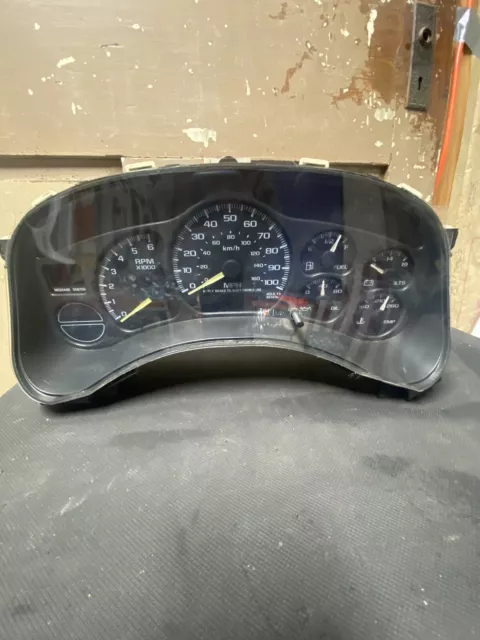 1999-2002 YUKON SILVERADO SIERRA TAHOE INSTRUMENT GAUGE CLUSTER Chevy GMC 155K