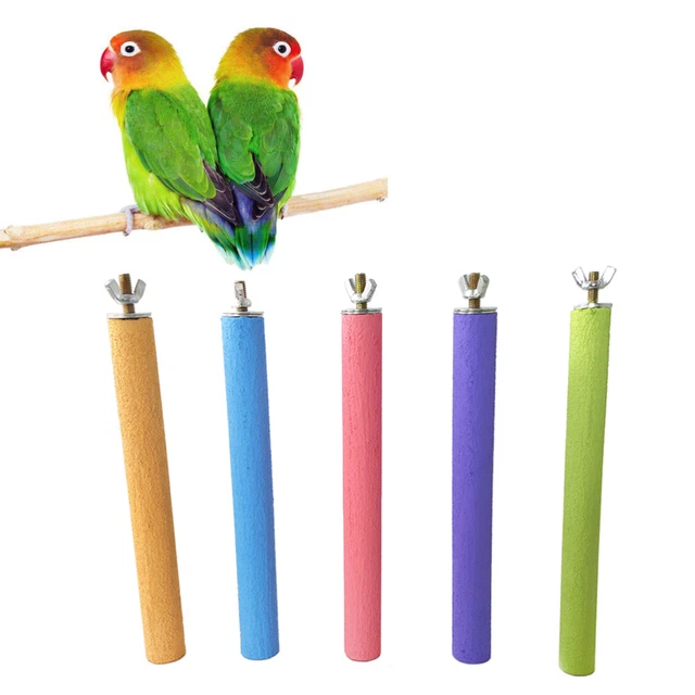 5 stücke Papagei Vogel Sandähnliche Stick Rod Klaue Schleifstangen Stehen Kauen