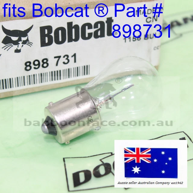 FOR BOBCAT REAR Door Clear Tail light Globe Bulb 898731 S175 S185 S205
