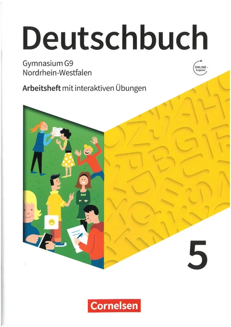 Cornelsen Arbeitsheft Deutsch Klasse 6 Gymnasium Lösungen DEUTSCHBUCH 5 ARBEITSHEFT mit Lösungen Klasse 5 Deutsch Gymnasium