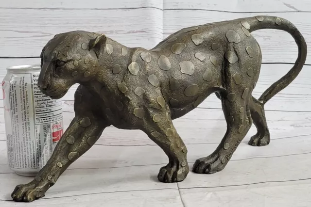 Jaguar Panther Leopard Cougar Big Cat Collector Artwork Bronze Bugatti Gift 2