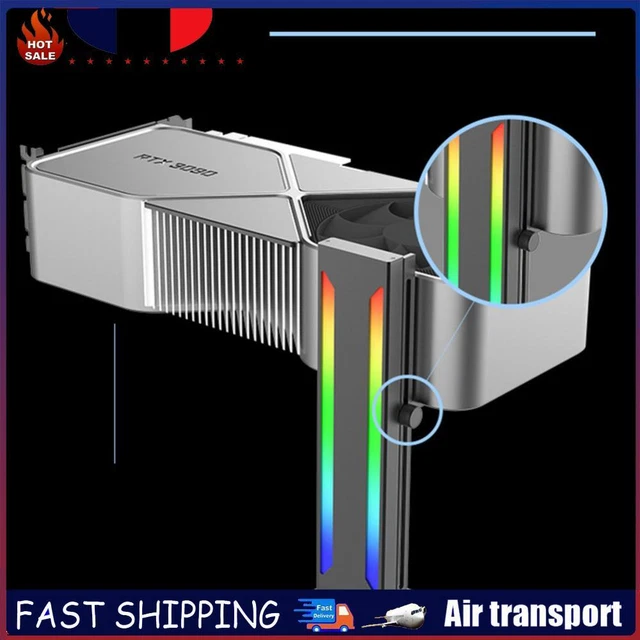 HOT MAGNETIC 5V 3PIN ARGB Aura Sync Cooling Fan GPU Graphics Card ...