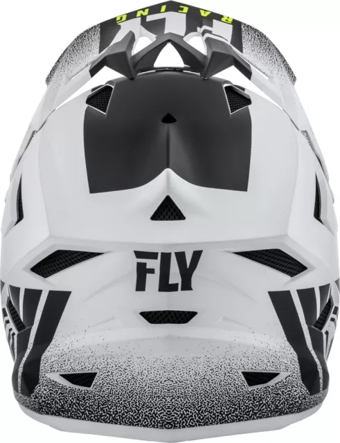 Fly Racing Default Helmet Matte White/Black Lg