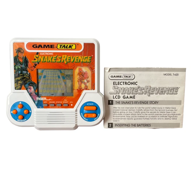 SNAKE'S REVENGE BY Tiger - GC/LCD Electronic/Handheld/Working