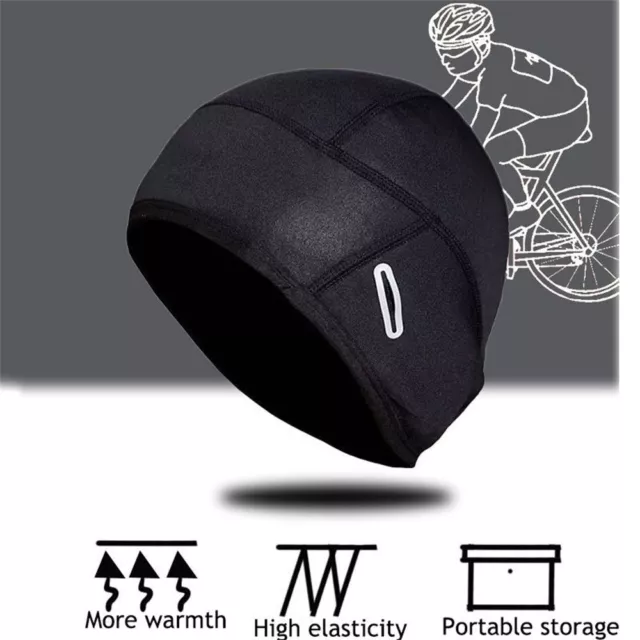 VTT Casquette de cyclisme d&#39;hiver Polaire Thermique Casquette de ski