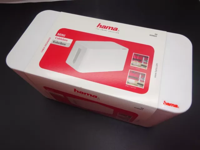 HAMA Mini Cablebox -Kabelbox - Weiss  #NT2095