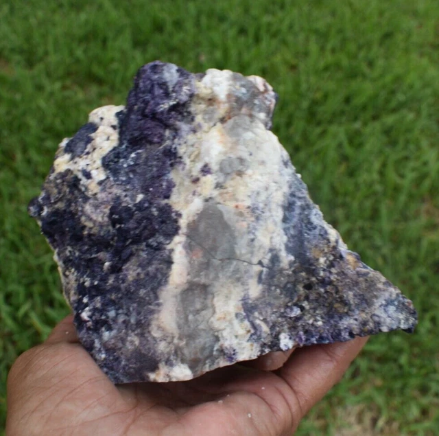 2.13 LB PURPLE TIFFANY STONE ROUGH, OPALIZED FLUORITE  Utah (DXZ)