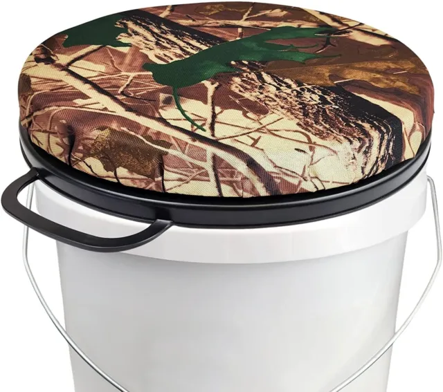 GearHill 5 Gallon Bucket Seat Cushion 360 degree Swivel