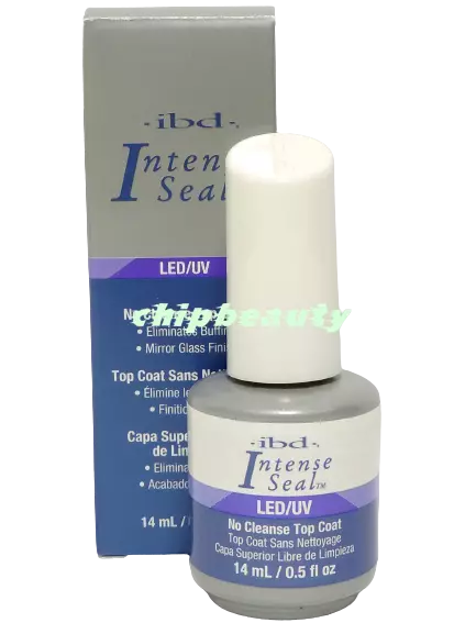 IBD Intense Seal LED/UV 0.5fl.oz No Cleanse Top Coat Gel Builder