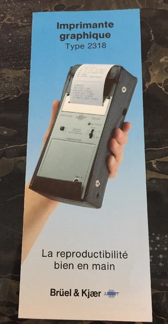 Bruel & Kjaer INSTRUCTIONS MANUAL 2318 + ZR 0035 Français ORIGINAL
