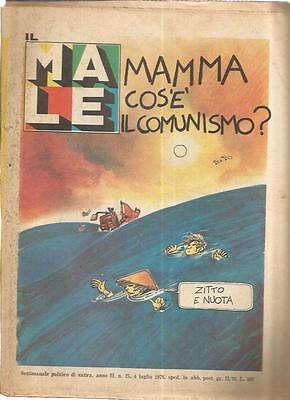 RIVISTA SATIRICA IL MALE ANNO II 1979 NUMERO 25 Mamma cos'è il comunismo?