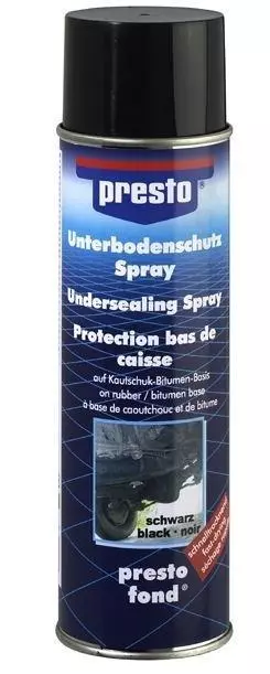 Presto Protection Anti-encastrement Spray Gbstv Noir 306017 500ml Bitume de Base