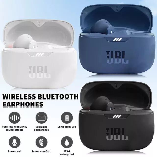 Neu JBL T230NC TWS Wireless In-Ear Bluetooth Kopfhörer Headset Kabellos DEA