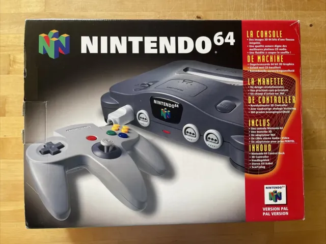 Console Nintendo 64 En Boite