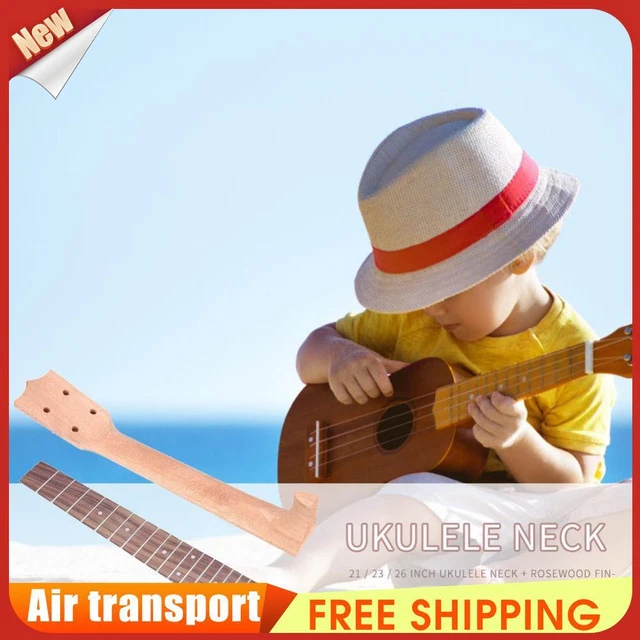 26 inch Ukulele Neck Fingerboard Set Musical Instrument Part Accessories *Z