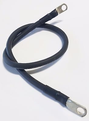 4 Gauge AWG Copper Battery Cable, Car, Truck, RV, Solar - Custom Made 6" Cable