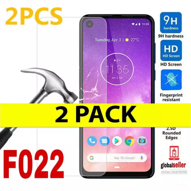 For Motorola Moto G22 G50 E30 E20 E32 Gorilla Tempered Glass Protector f022
