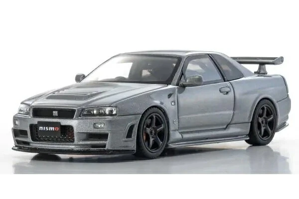 Kyosho KSR43110GR-B – Nissan GT-R R35 NISMO Grand Touring Car – Gris 1/43 (Précommande/Minichamps)