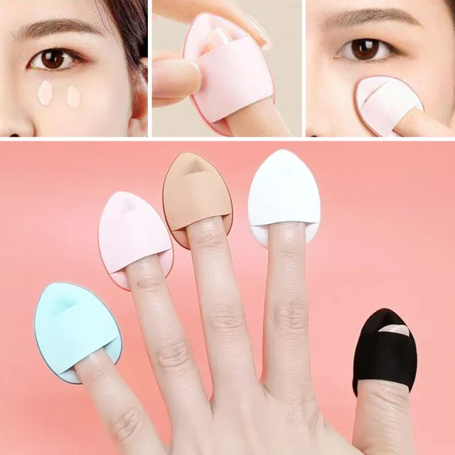 10PCS Beauty Foundation Makeup Sponge Mini Shape Blender Makeup Blending Puff