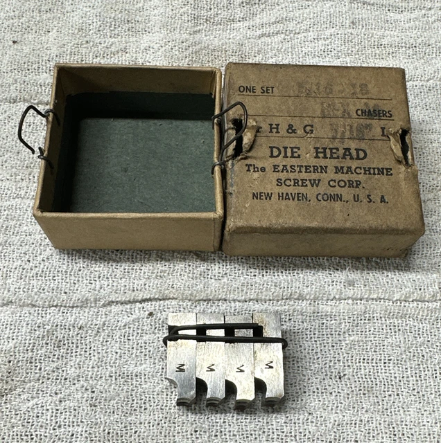 5/16-18 Thread Chasers for H&G 7/16" Threading Die Head Eastern Machine Screw