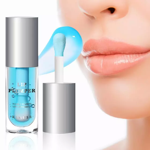 Lip Plumper Visibly Plums Lips Long Lasting Fullness Moisturizing Lip Gloss B2W7 2