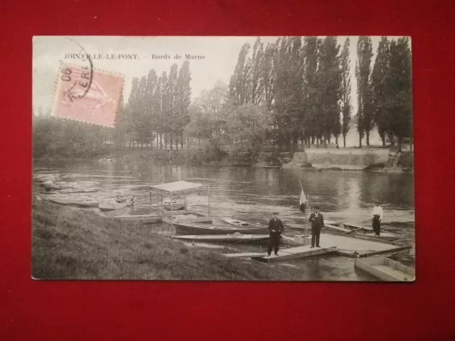 CPA 94 JOINVILLE le PONT - Bords de Marne