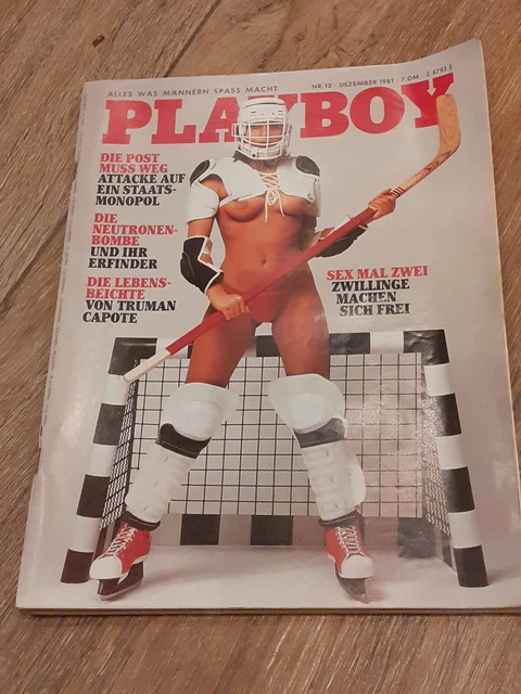 GERMAN PLAYBOY MAGAZINE December 1981 EUR 8,50 - PicClick DE