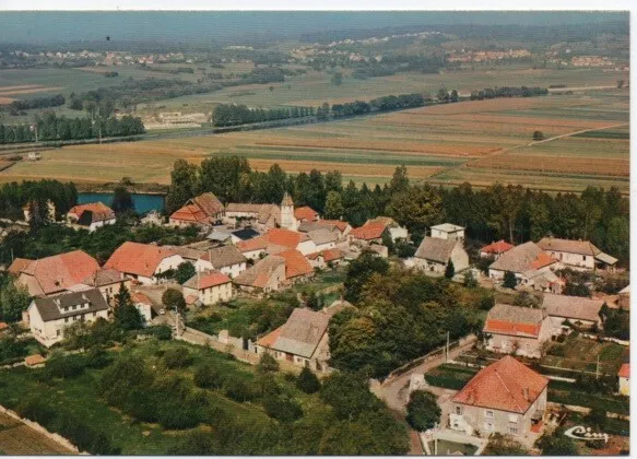 carte postale CHALEZEULE  (Doubs)  vue panoramique aérienne