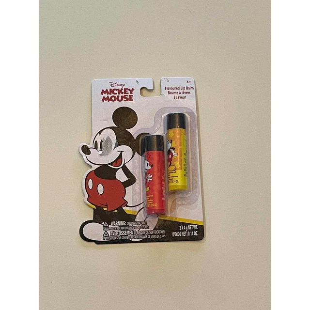 Disney Mickey Mouse Cherry and Bubble Gum Flavored Lip Balm.