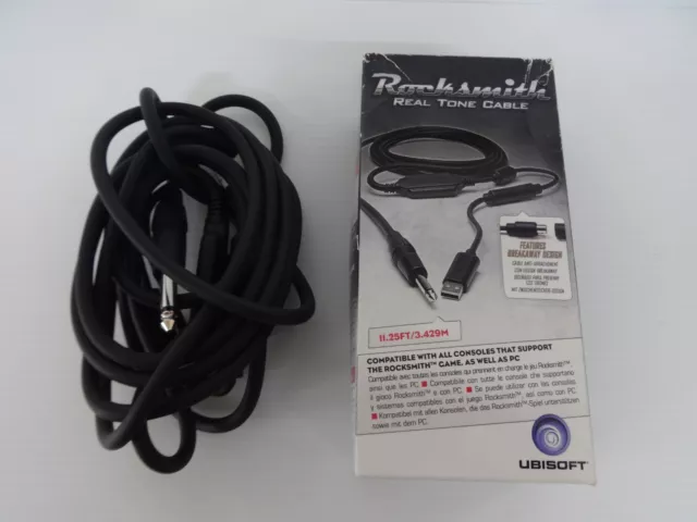 Ubisoft Rocksmith Real Tone USB Cable Genuine Boxed