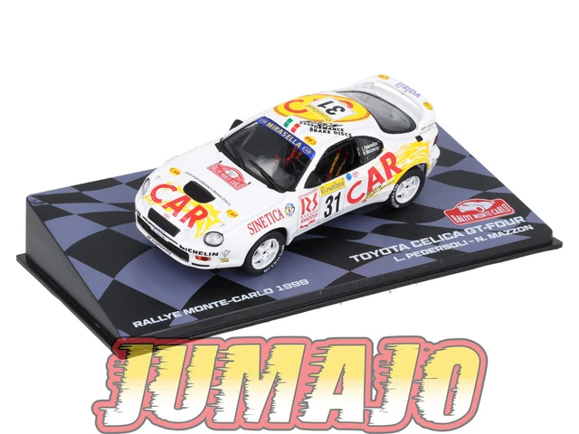 1/43 IXO altaya toyota celica GT four rallye monte carlo 1995