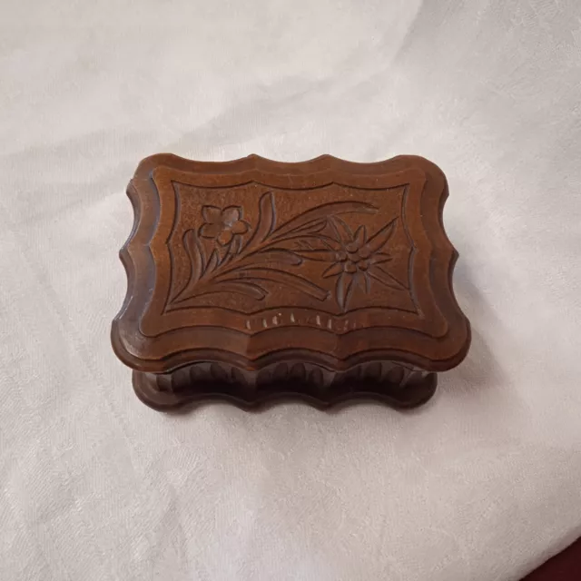 Coffret Boite A Bijoux En Bois Foret Noire