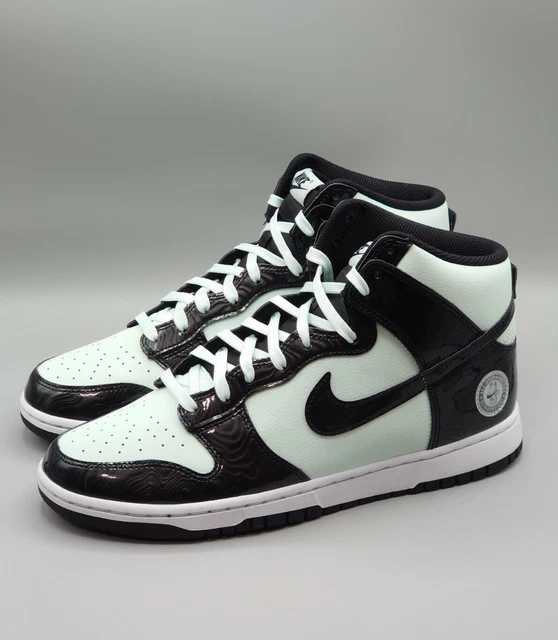 SIZE 9.5 - Nike Dunk High All Star Black Green 2021 DD1398-300 